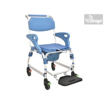   Szoba WC és Fürdetőszék, Toalett szék, felhajtható karfa - 125kg