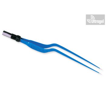   Bipoláris csipesz bayonett hajlított, 22cm - Többszörhasználatos