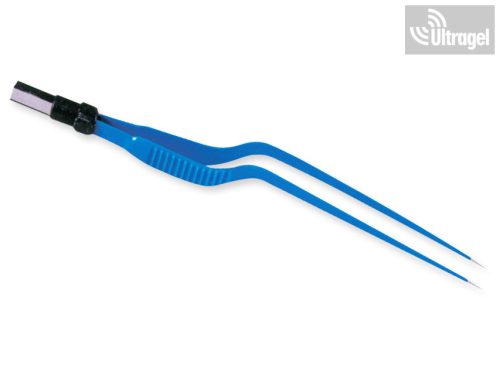 Bipoláris csipesz bayonett hajlított, 22cm - Többszörhasználatos