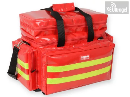 Sürgősségi táska PVC -SMART "M" 55x35x38 cm Fekete vagy Piros