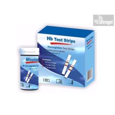MISSION Hb and Hct miniphotometer test strip (50pcs+chip)