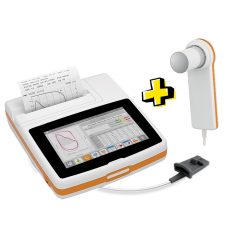 Measurement devices (spirometers, scales, blood pressure monitors, inhalers)