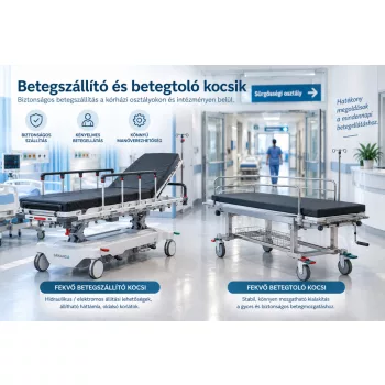 FEKVŐ Betegszállító kocsi / FEKVŐ Betegtoló Kocsi