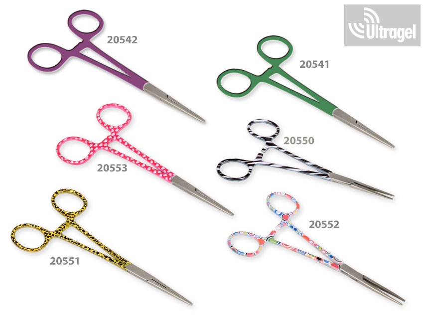 Leopárdmintás egyenes érfogó | 14–20 cm – 2