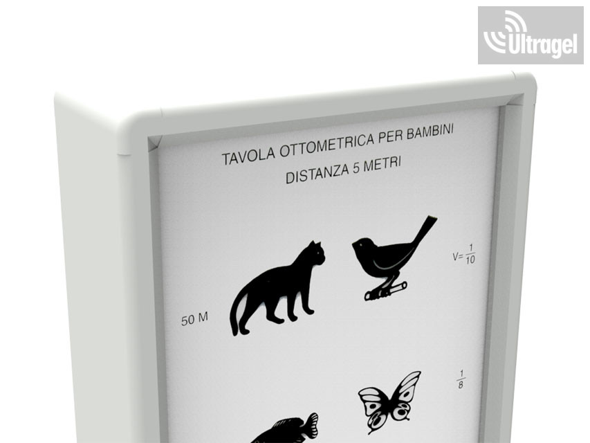 Kettessy állatos vízustábla | 1 oszlop, 5 m – 2