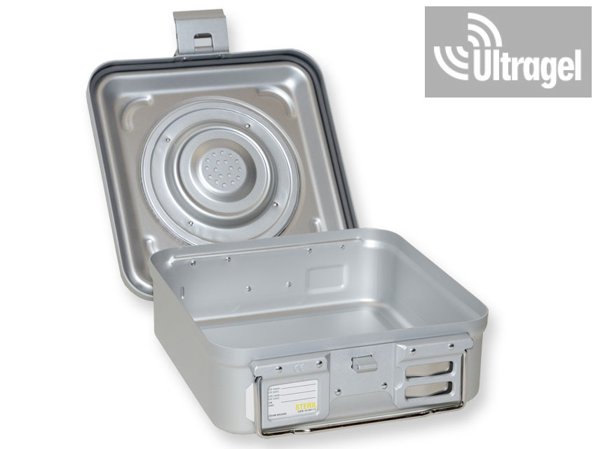 Szürke, egyszelepes Barrier sterilizálókonténer – 2