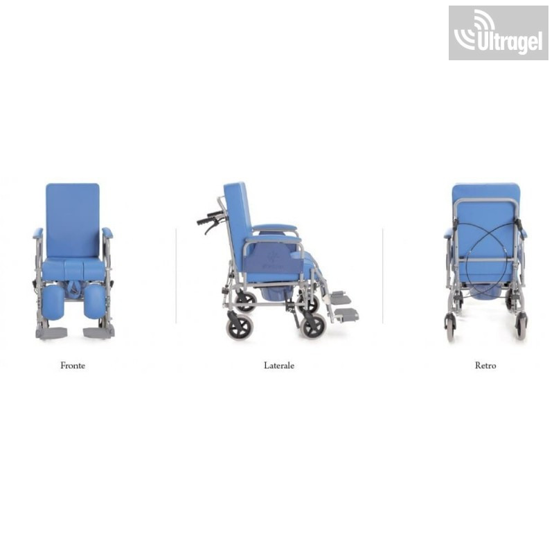 RC330 kiültető- és szoba-WC szék | 180 kg – 4