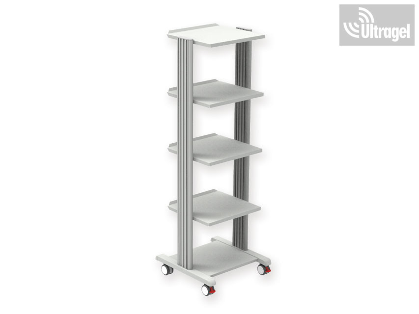 SMART 5 polcos műszerkocsi | 40 × 36 cm – 2