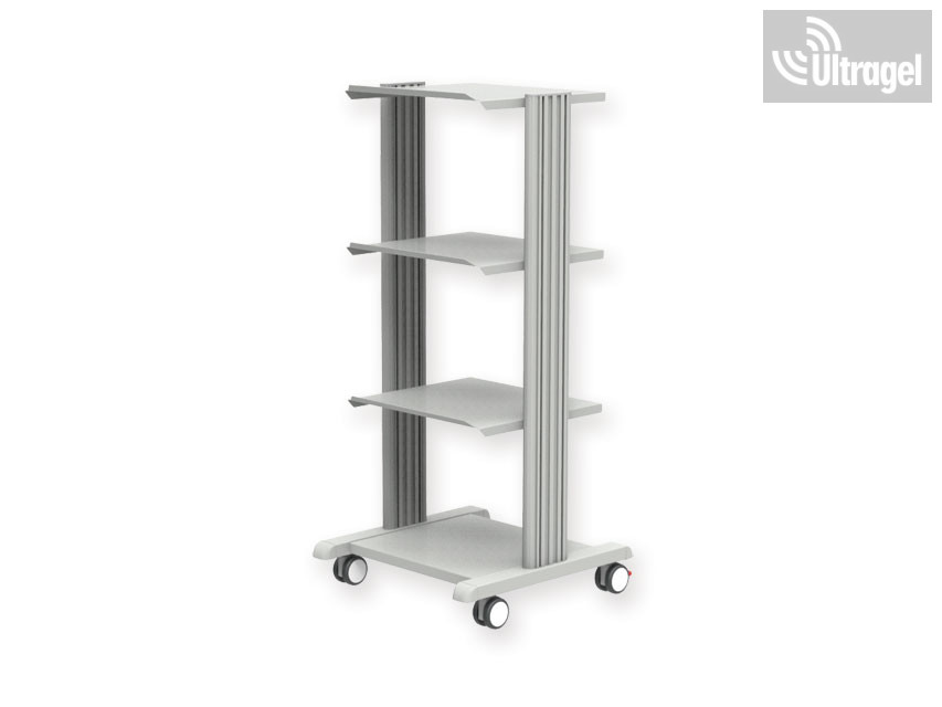 SMART 4 polcos műszerkocsi | 40 × 36 cm – 5