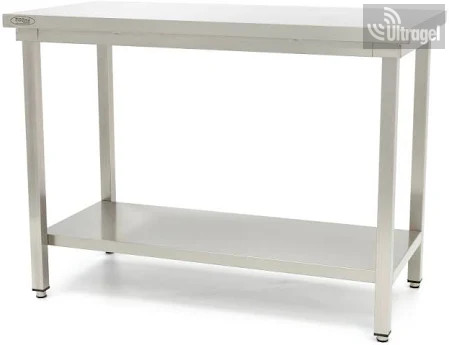 AISI 304 rozsdamentes munkaasztal | 100 × 50 cm – 1