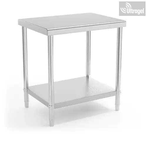 AISI 304 sterilizáló asztal | 80 × 60 cm – 1