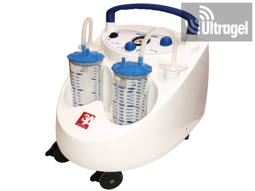 MAXI ASPEED sebészeti szívó | 60 l/perc, 2 × 2 l – 1