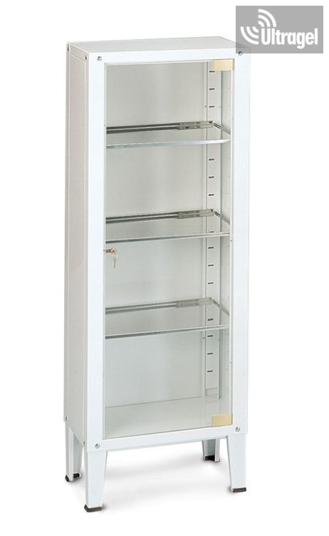 Egyajtós fém műszerszekrény | 138 cm – 1