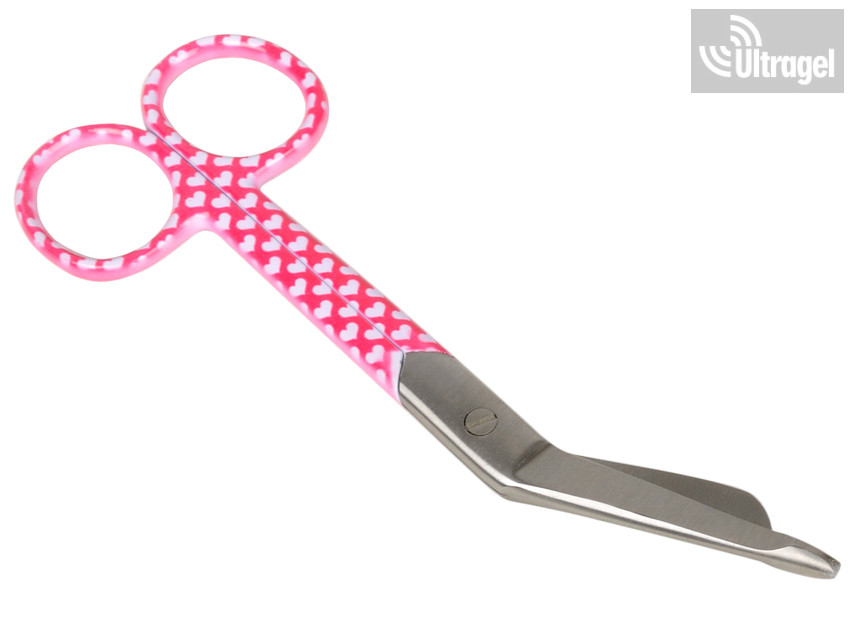 Szívmintás kötszervágó olló | 14 cm – 1
