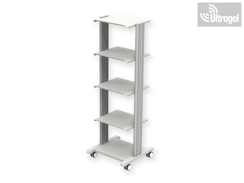 SMART 5 polcos műszerkocsi | 40 × 36 cm – 1
